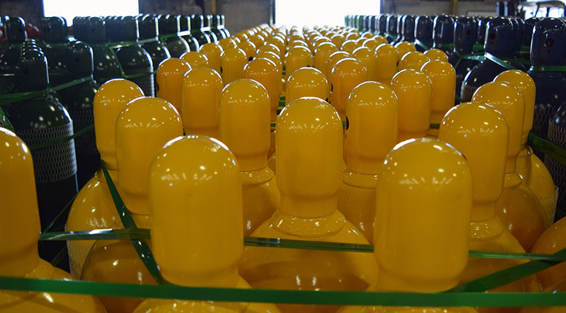 Norris Cylinders Ready for Shipping